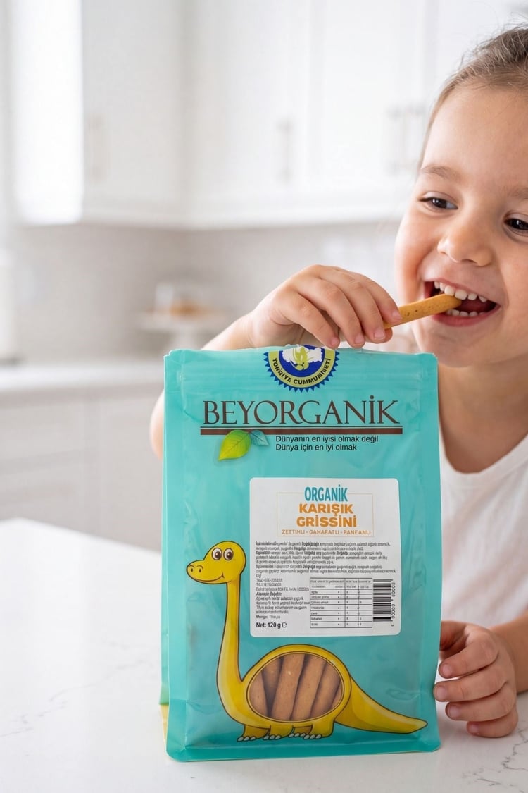Organik Karışık Grissini 120gr
