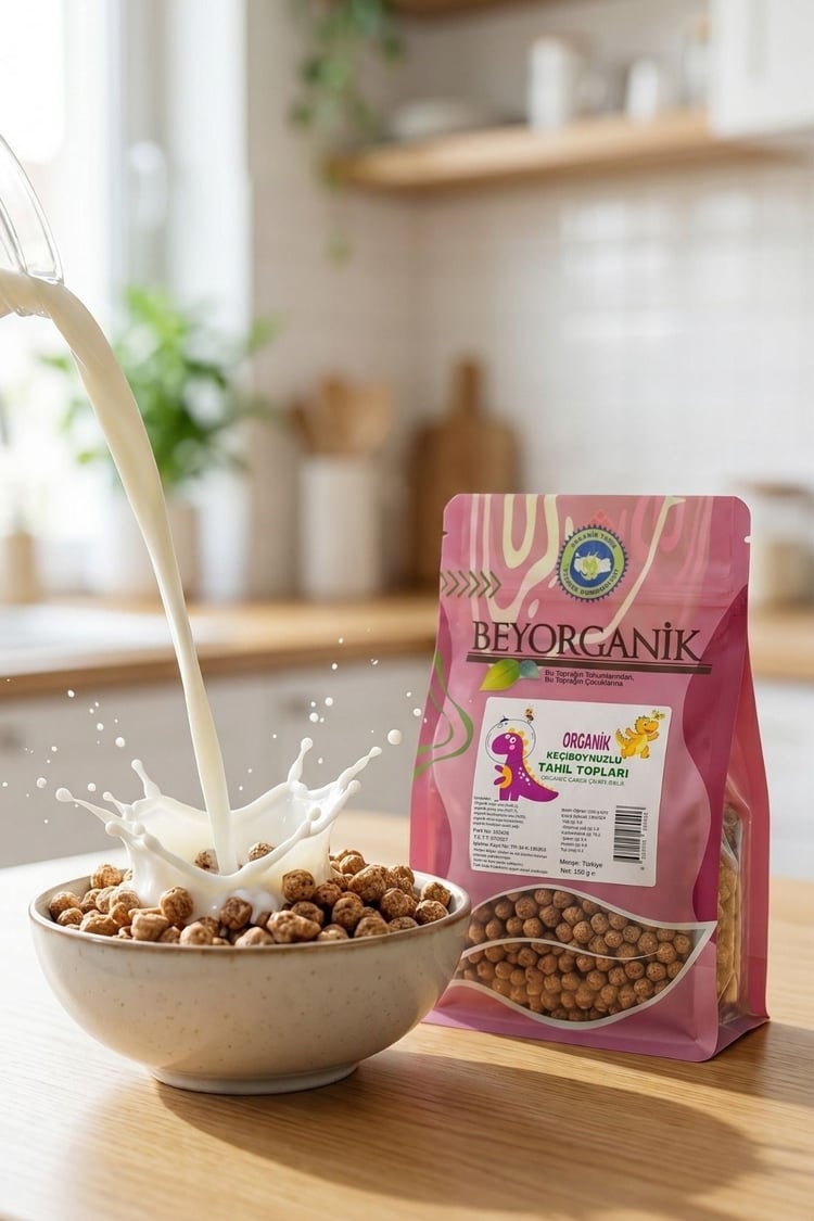 Organik Keçiboynuzlu Tahıl Topları 150gr