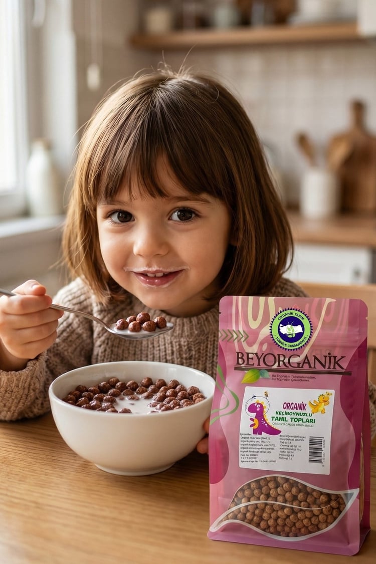 Organik Keçiboynuzlu Tahıl Topları 150gr