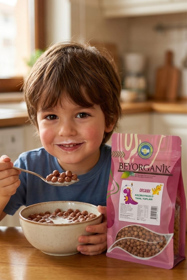 Organik Keçiboynuzlu Tahıl Topları 150gr