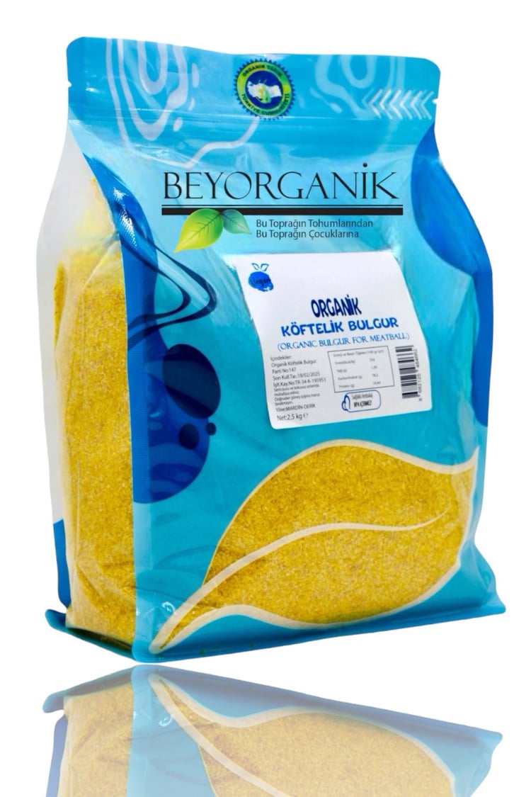 Organik Köftelik Bulgur 2,5kg