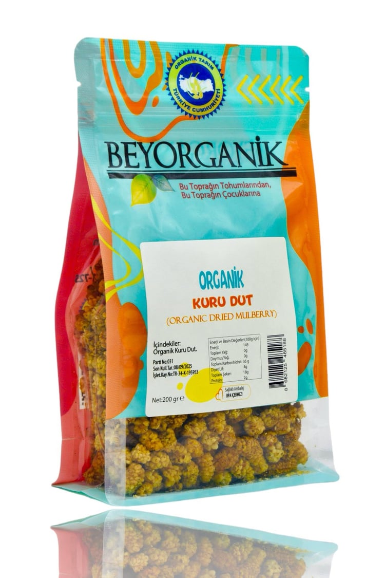 Organik Kuru Dut 200gr