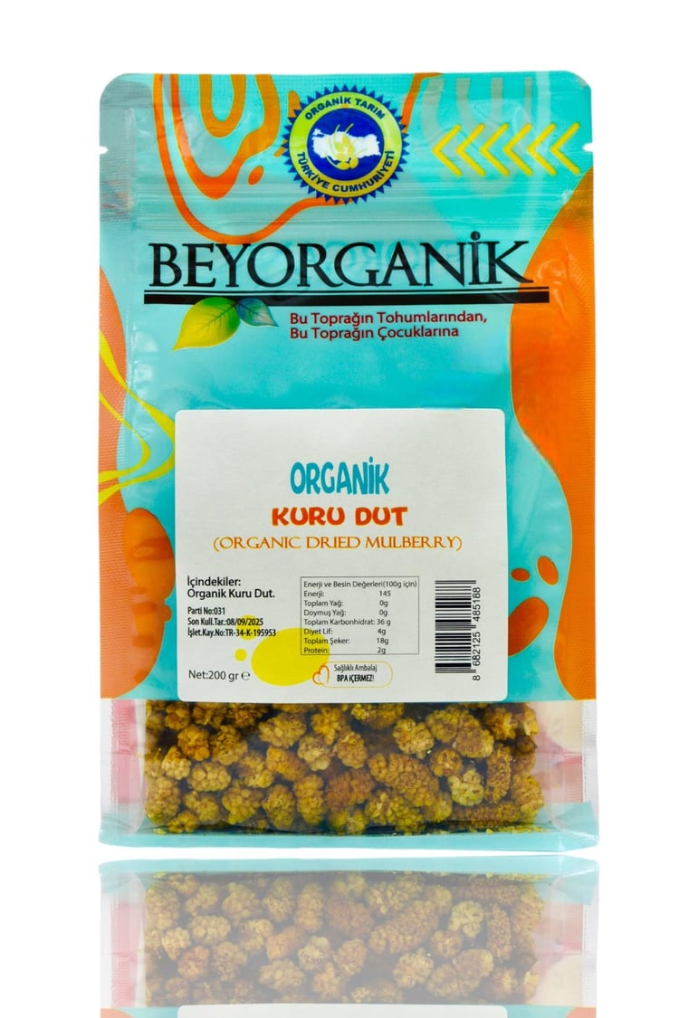 Organik Kuru Dut 200gr