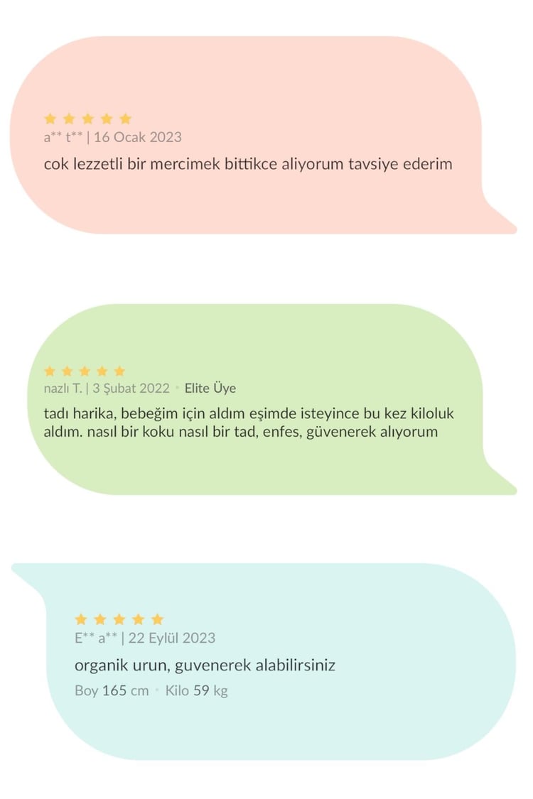 Organik Nohut 1kg