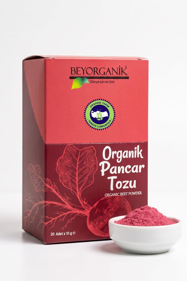 Organik Pancar Tozu 20 Adet* 10 gr (Kutu) ( Pestisit ve Nitrat Analizli)