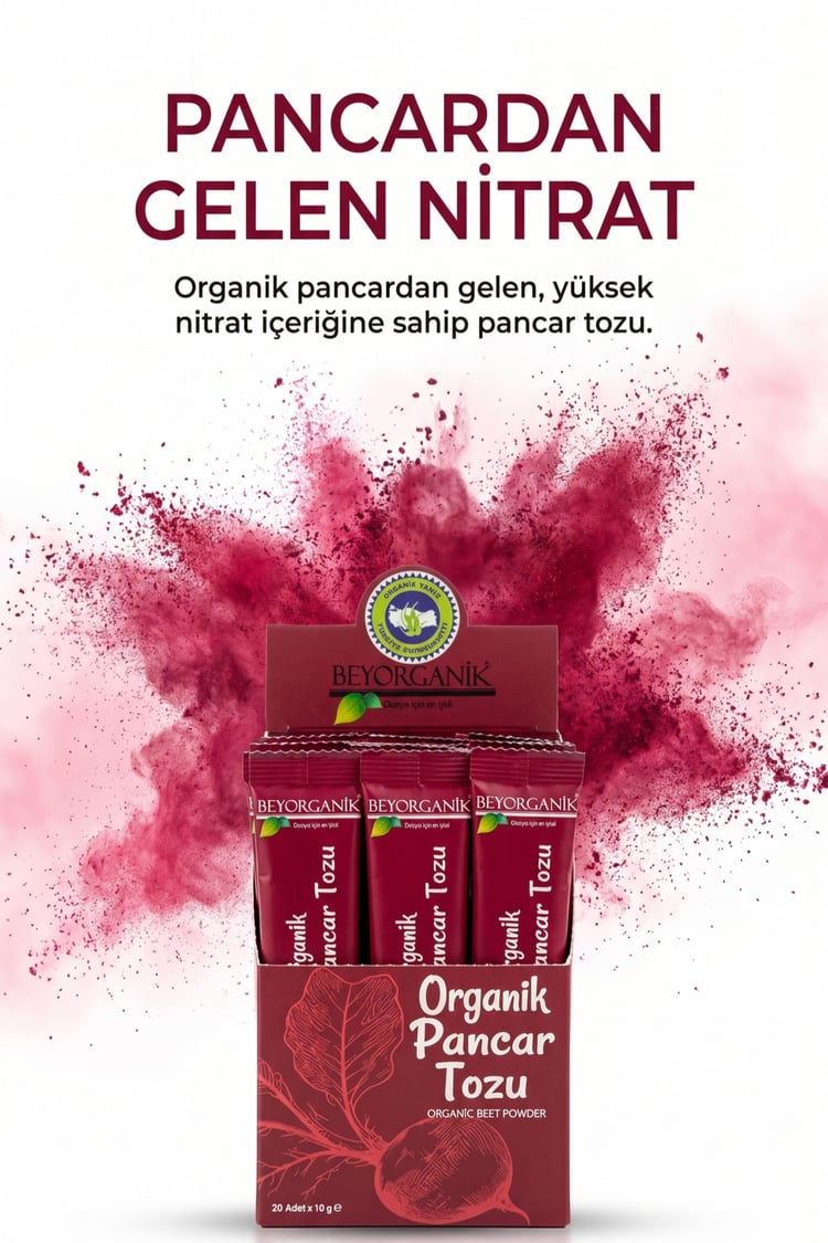 Organik Pancar Tozu 20 Adet* 10 gr (Kutu) ( Pestisit ve Nitrat Analizli)
