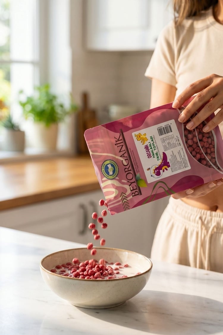 Organik Pancarlı Tahıl Topları 150gr
