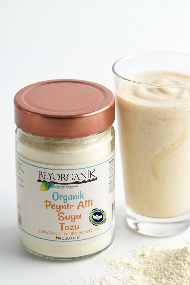 Organik Peynir Altı Suyu Tozu 200gr (PESTİSİT ANALİZLİ)