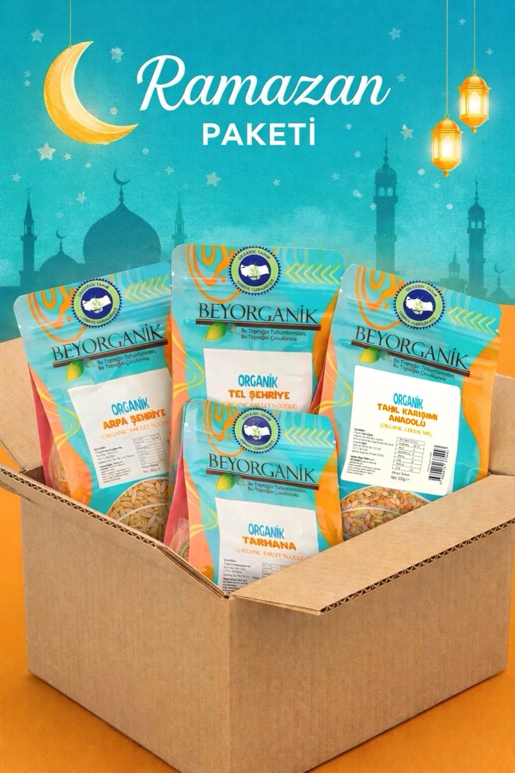 Organik Ramazan çorbası paketi 4'lü