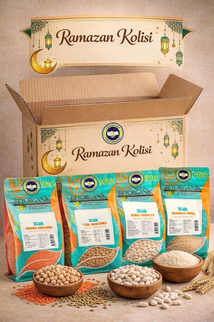 Organik Ramazan paketi 4'lü