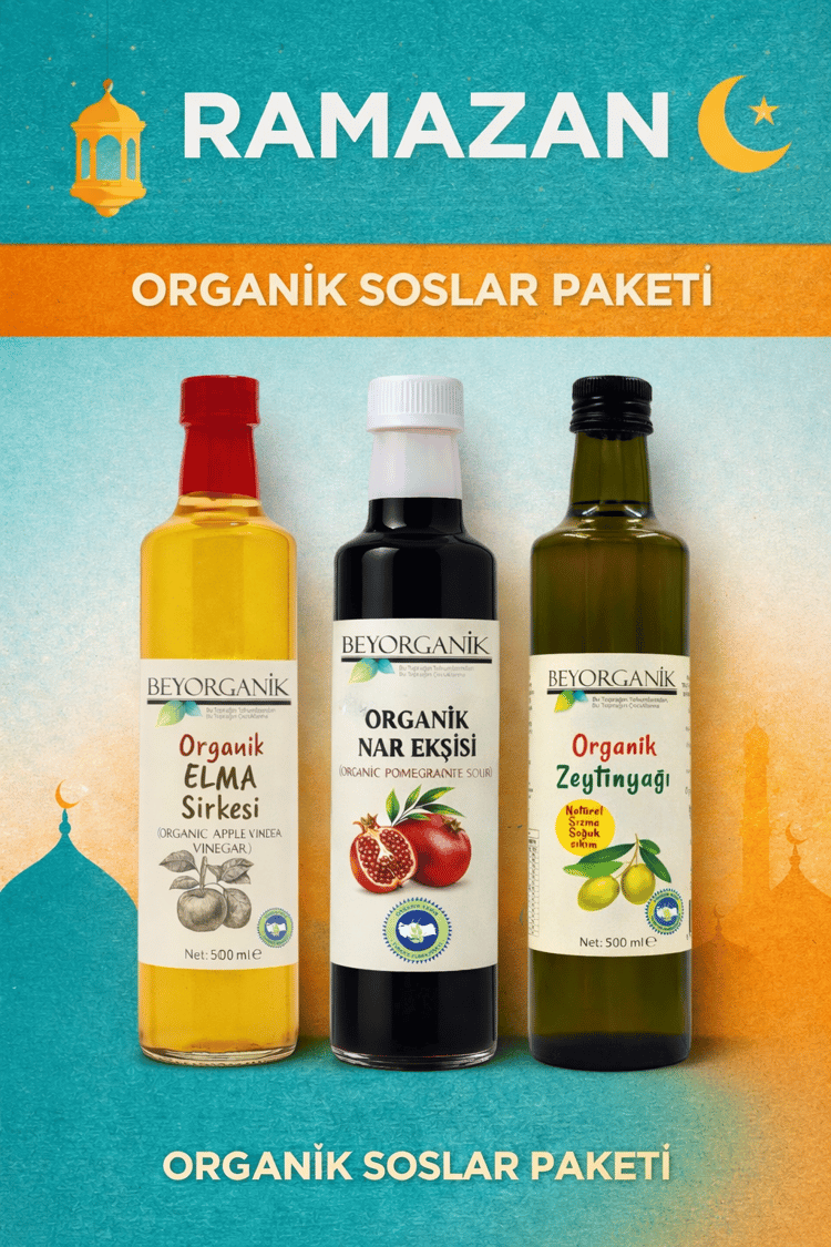 Organik Ramazan Soslar Paketi 3'lü