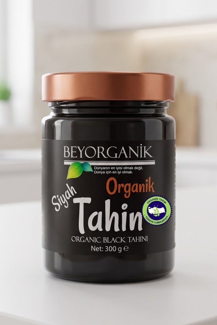 Organik Siyah Tahin 300gr