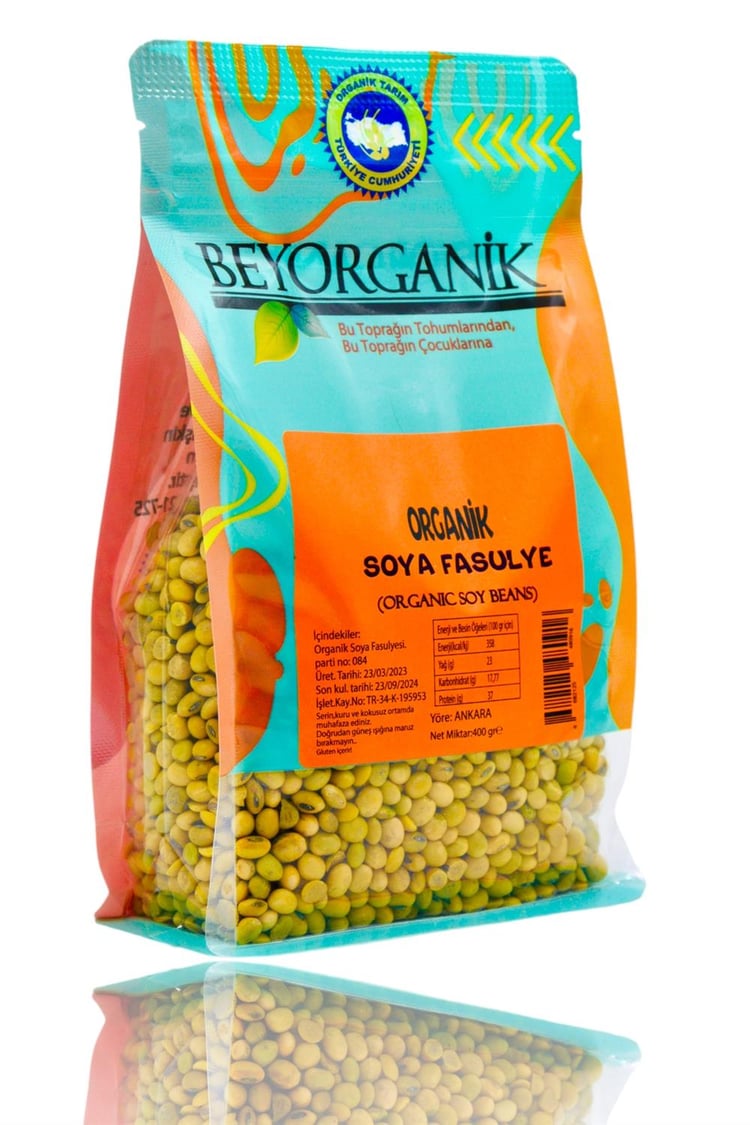 Organik Soya Fasulye 400gr
