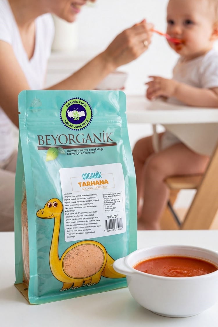 Organik Tarhana 500gr TUZSUZ (Pestisit ve Aflatoksin Analizli)