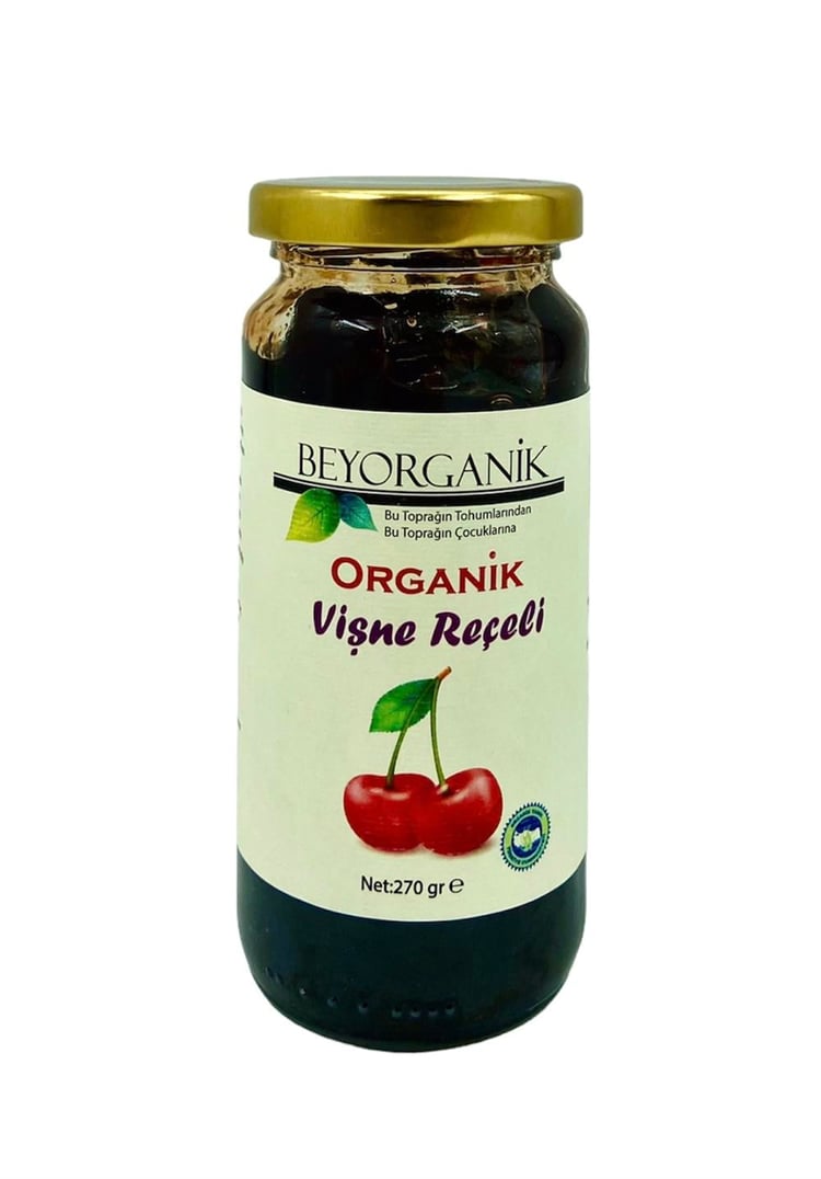 Organik Vişne Reçeli 270ml
