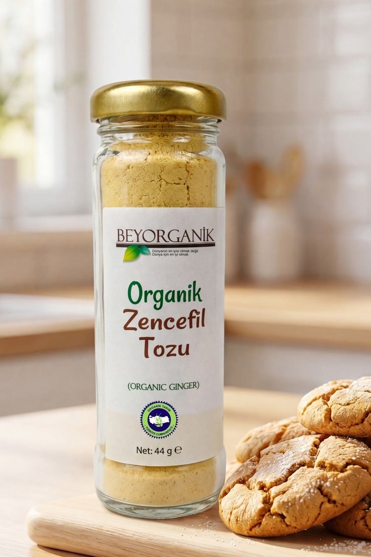Organik Zencefil 22gr (PESTİSİT ANALİZLİ)