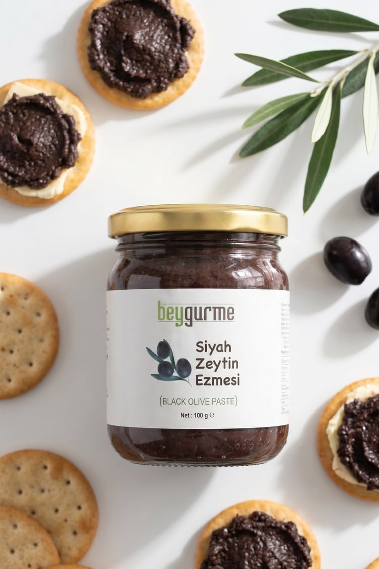 Siyah Zeytin Ezmesi 180 gr