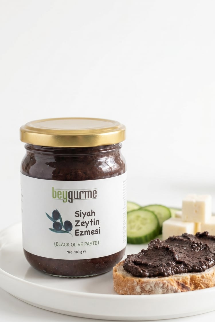 Siyah Zeytin Ezmesi 180 gr