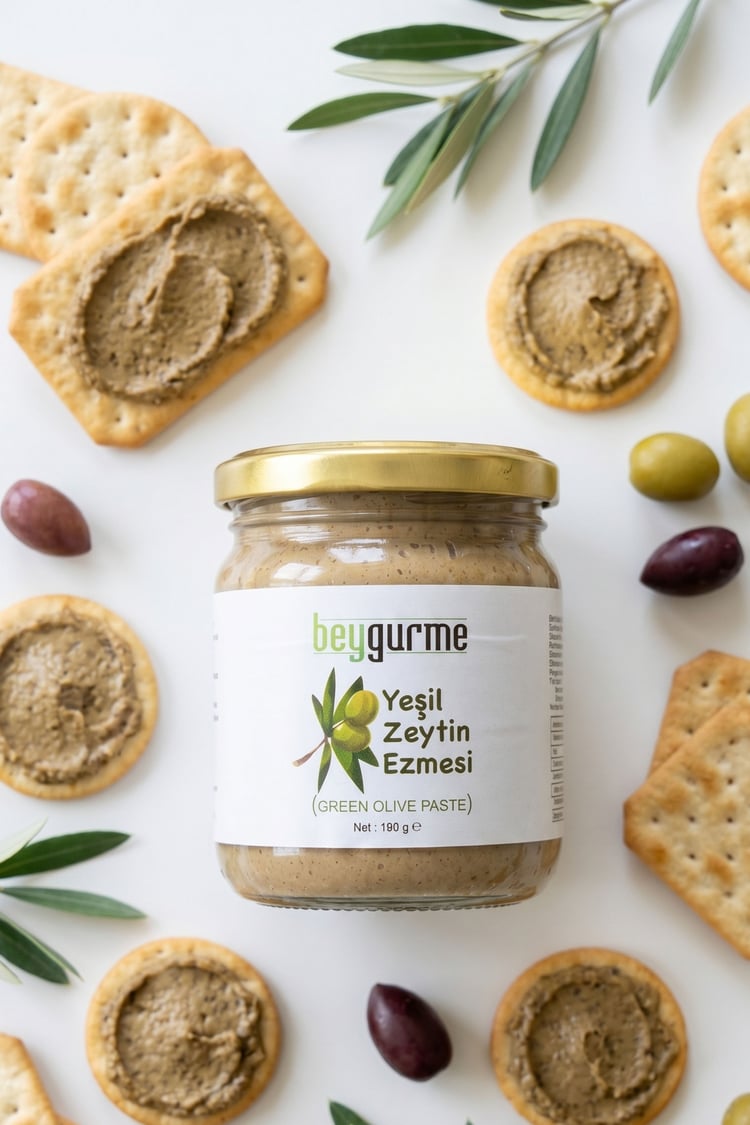 Yeşil Zeytin Ezmesi 180gr