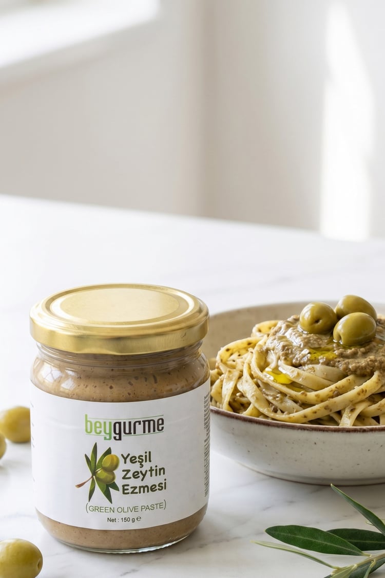 Yeşil Zeytin Ezmesi 180gr
