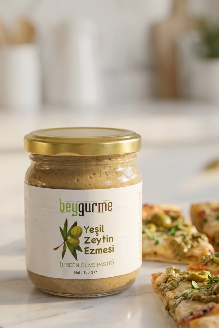Yeşil Zeytin Ezmesi 180gr