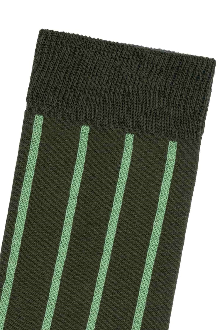 Erkek İnce Çizgili  Çorap