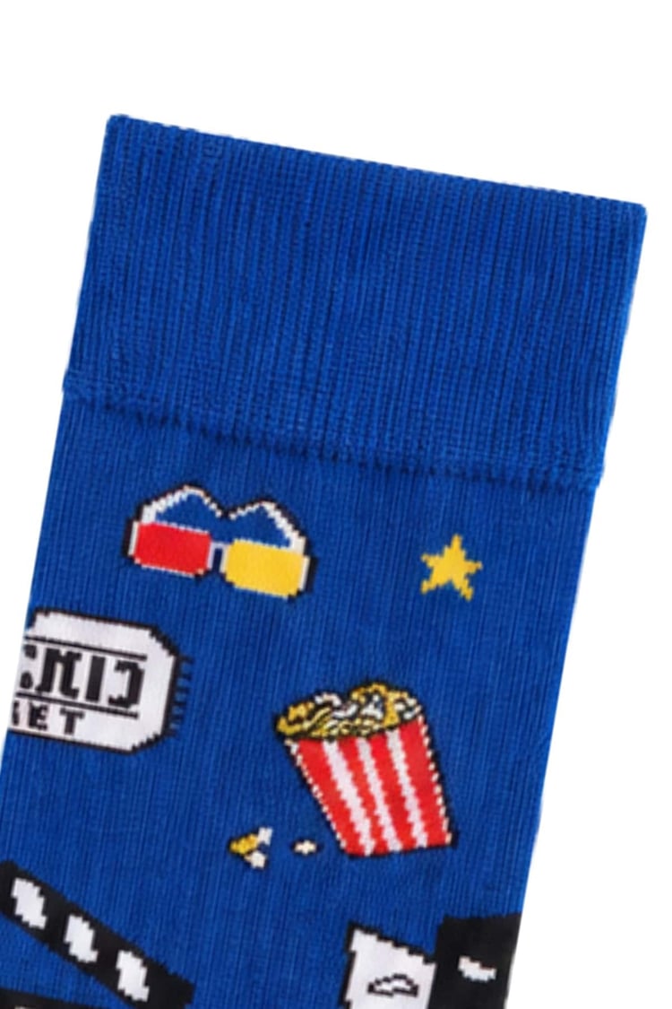 Erkek Sinema Temalı Çorap