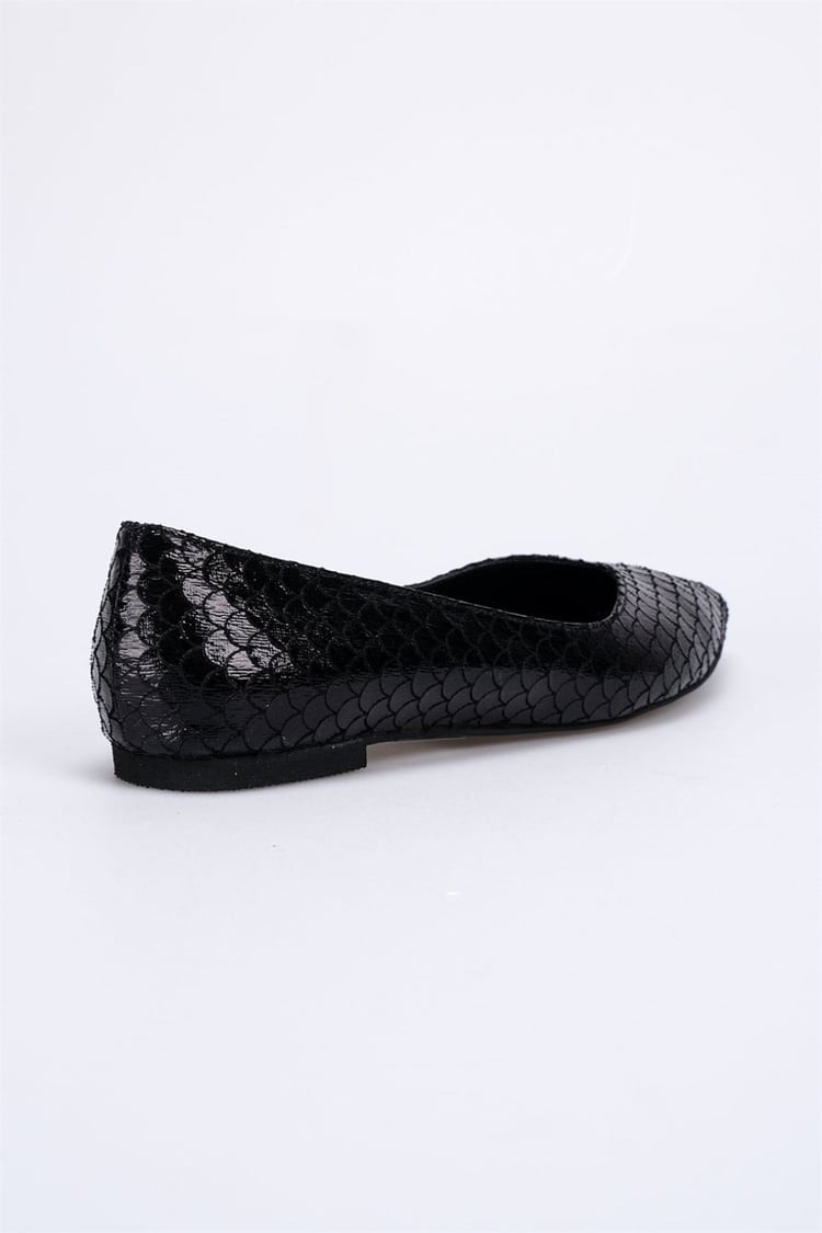 Kadın Babet & Loafer SİYAH BALIK
