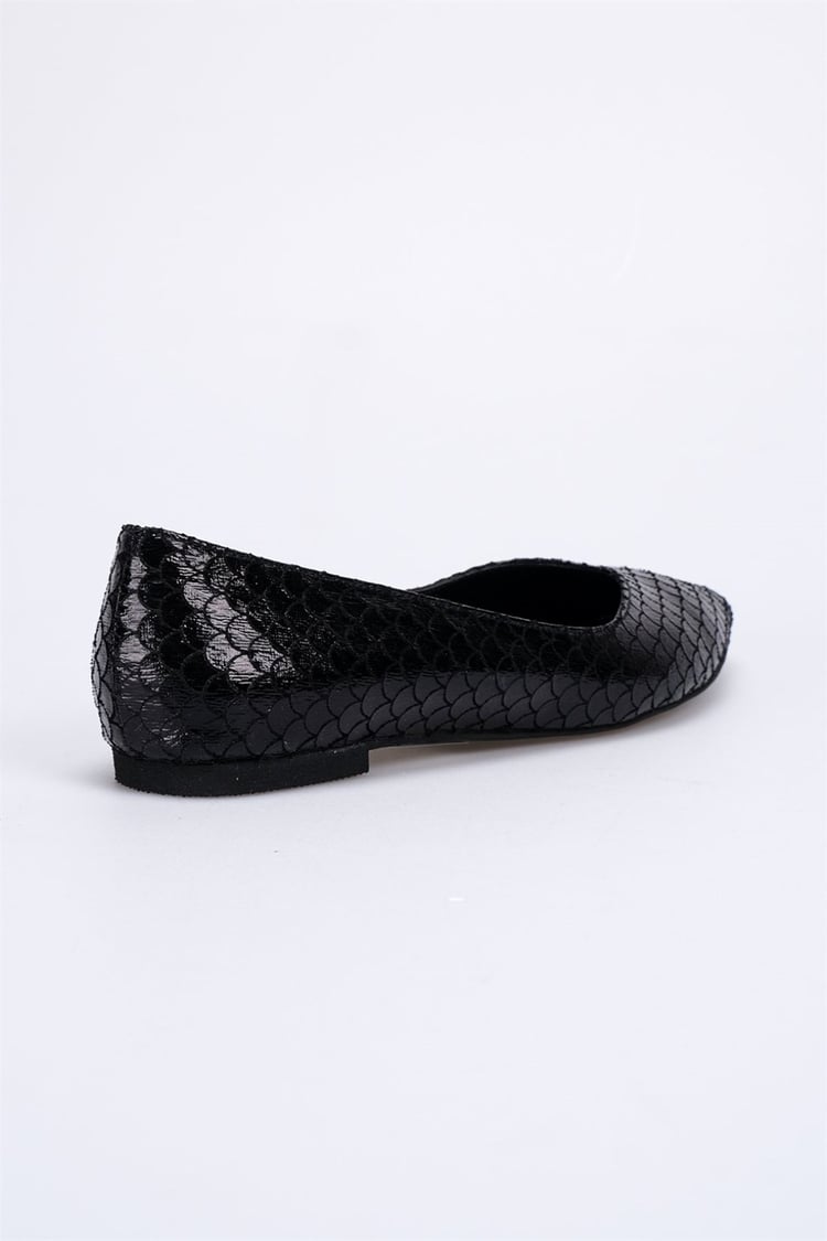 Kadın Babet & Loafer SİYAH BALIK