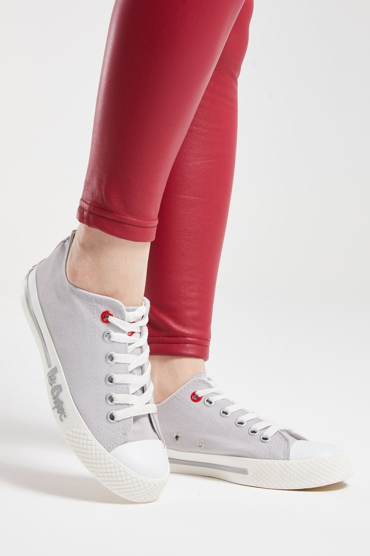 Kadın Lee Cooper Bez Spor Ayakkabı GRİ