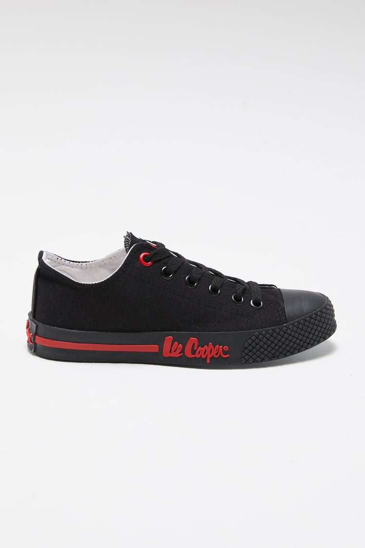 Kadın Lee Cooper Bez Spor Ayakkabı SİYAH