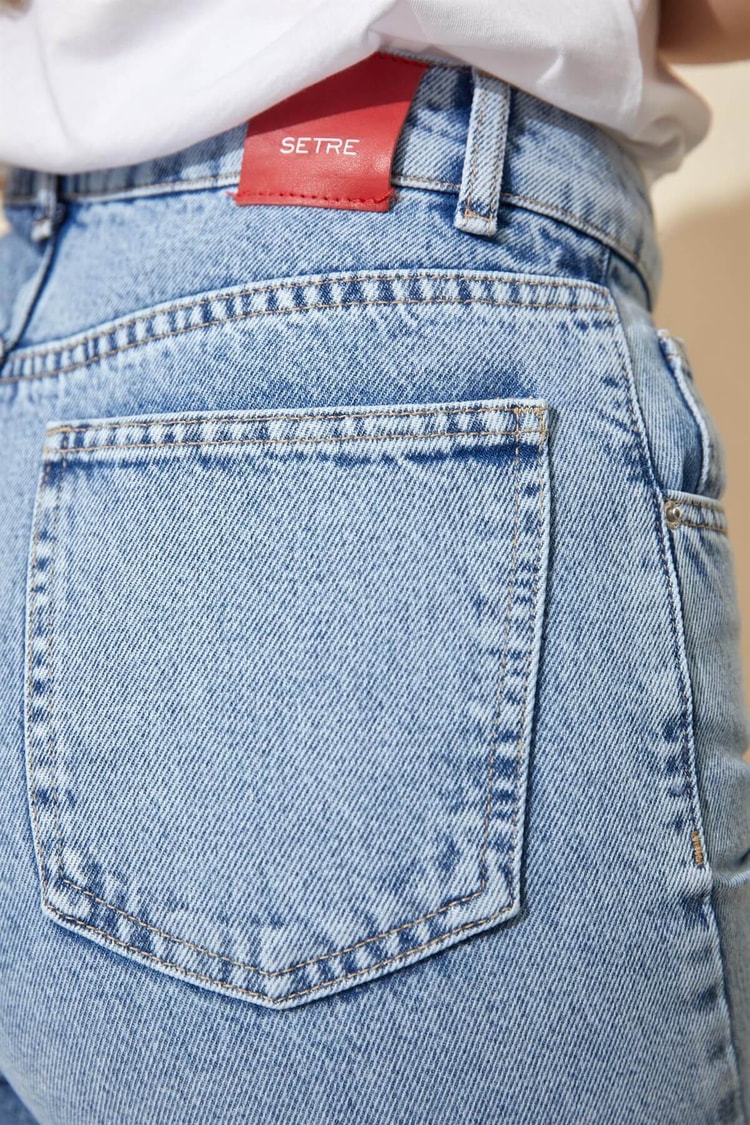 Açık Mavi Çift Renkli JeanST060S20046708