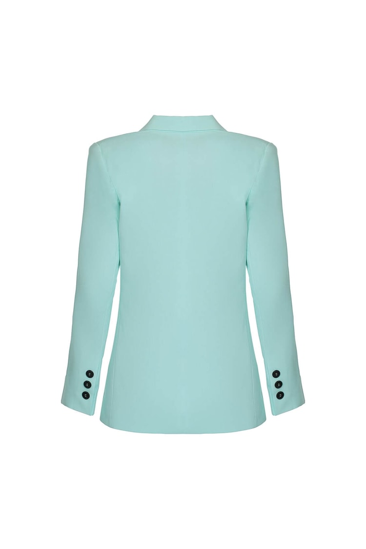 Açık Mint  Kruvaze Uzun Kol Blazer CeketST050S9014401