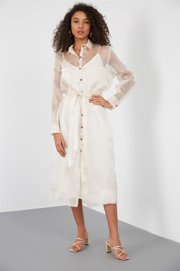 Bej ElbiseST050S4050601