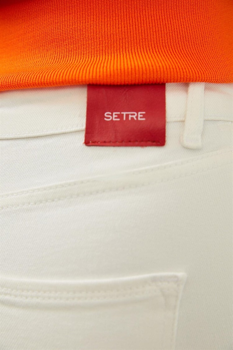 Beyaz Yüksek Bel Culotte PantolonST070S31731001