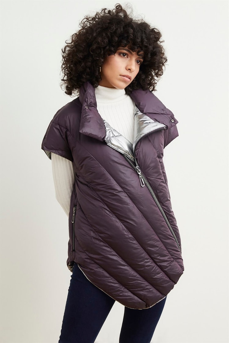 Bordo Fermuarlı YelekST050W9502603