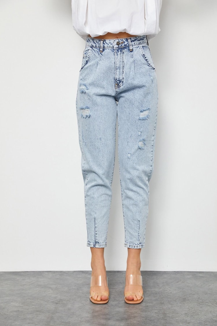 Buz Mavisi Mom JeanST060S20437005