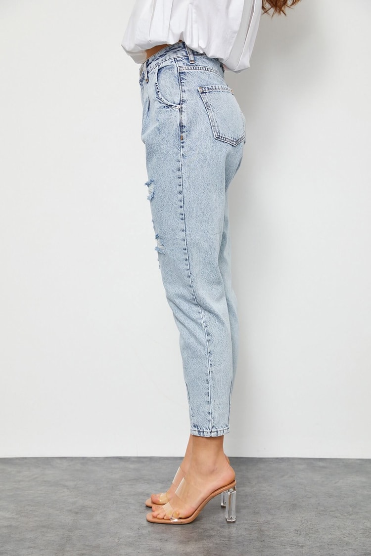 Buz Mavisi Mom JeanST060S20437005