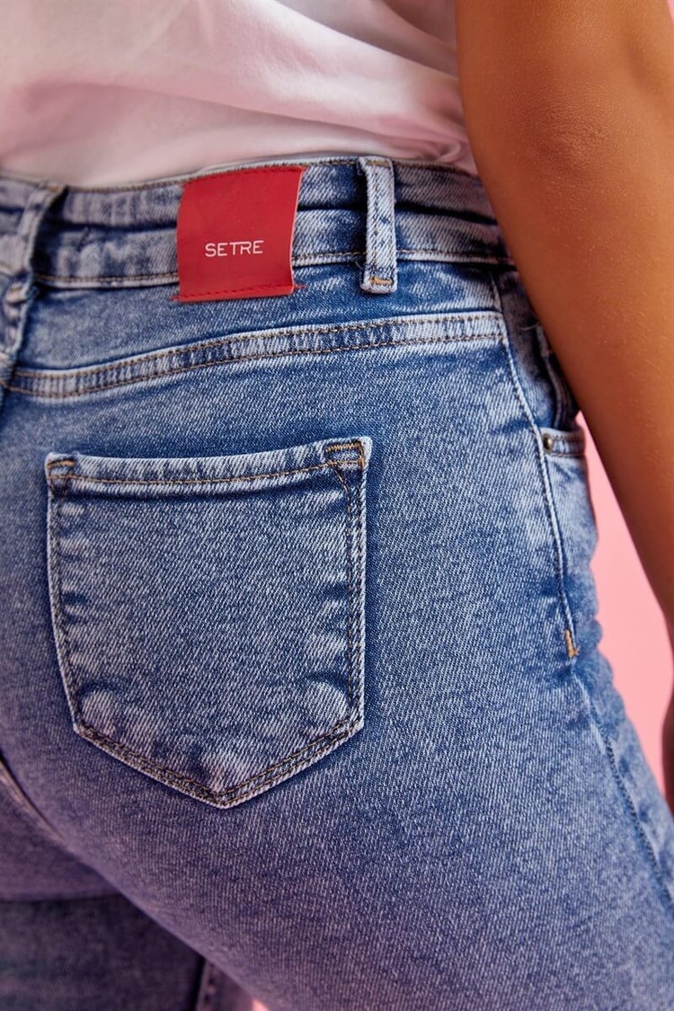 Buz Mavisi Yüksek Bel Skinny JeanST060S20467004