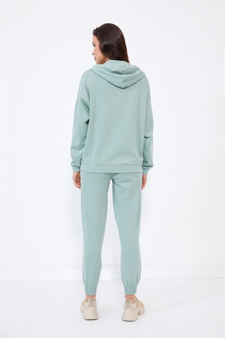 Çağla Fermuarlı Sweatshirt Eşofman TakımıST060W82163001