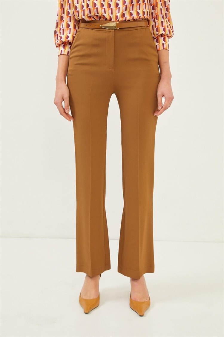 Camel Yüksek Bel Kumaş PantolonST060S20556001