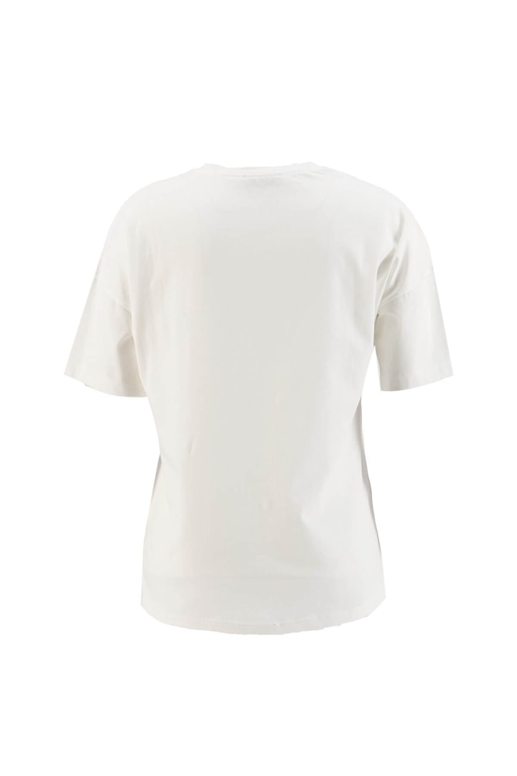Ekru Baskılı Kısa Kol T-ShirtST060S71190003