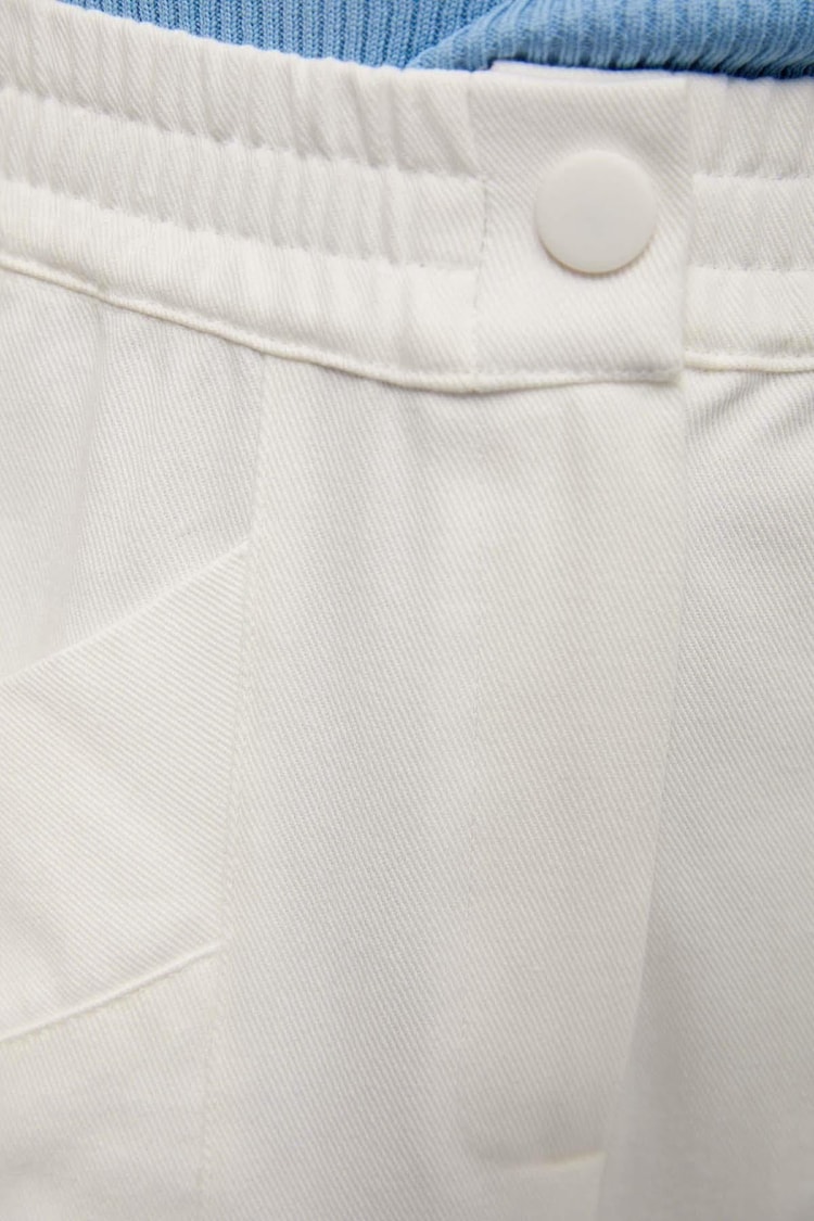 Ekru Beli Lastikli Jogger PantolonST050S20404002