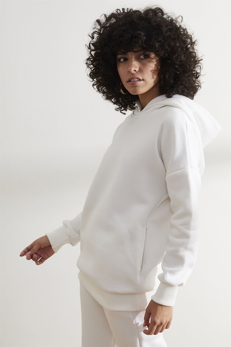 Ekru Sweatshirt Jogger Eşofman TakımST050W6007401