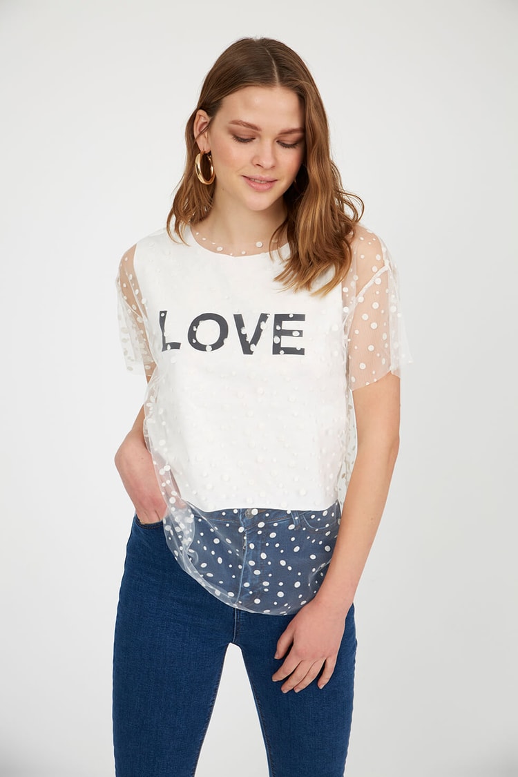 Ekru T-ShirtST050S7111101