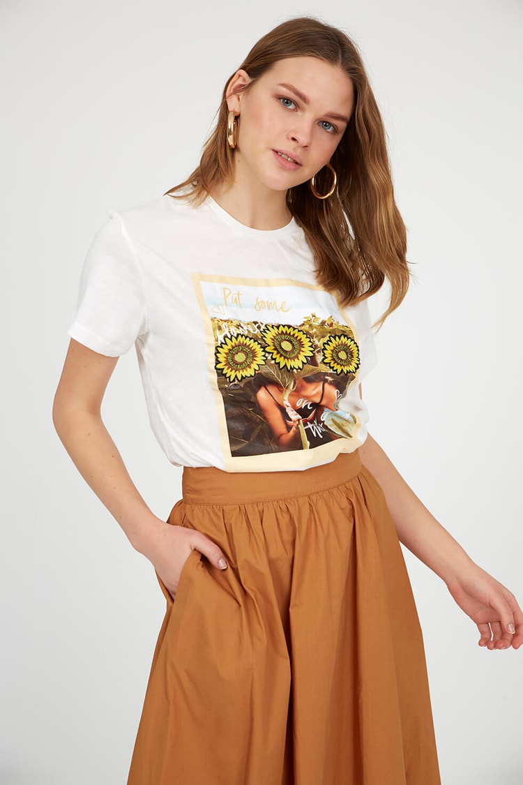 Ekru T-ShirtST050S7111701
