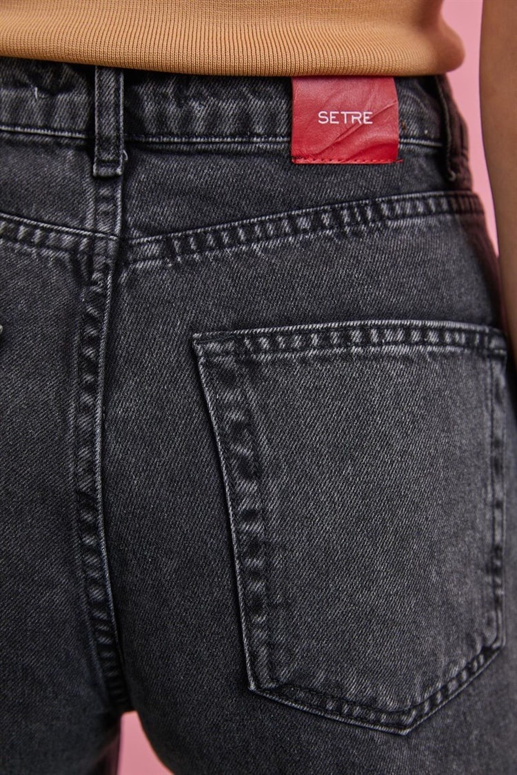 Füme Yüksek Bel Wide Leg JeanST060W31627001
