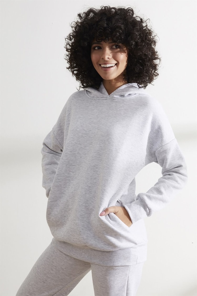 Gri Sweatshirt Jogger Eşofman TakımST050W6007401