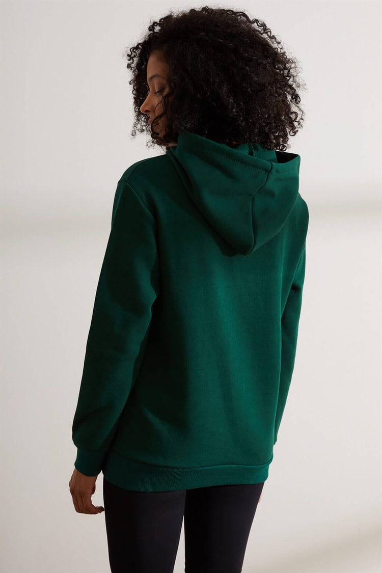 Haki Los Angeles Kapüşonlu SweatshirtST060W7208201