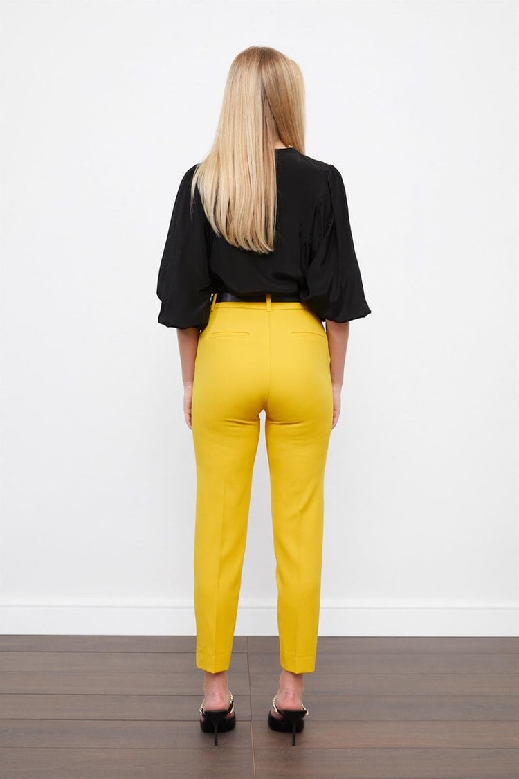 Hardal Kemerli Kumaş PantolonST060S20384003